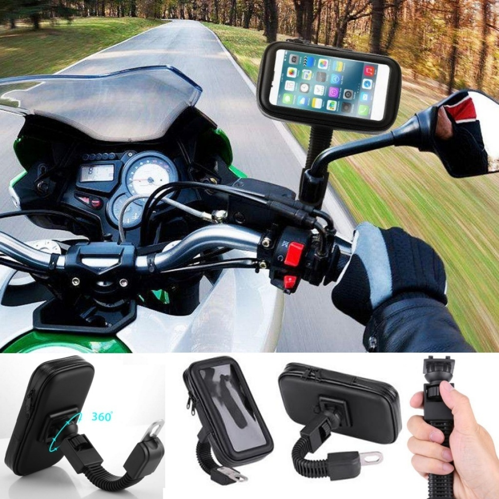 Soporte celular para moto