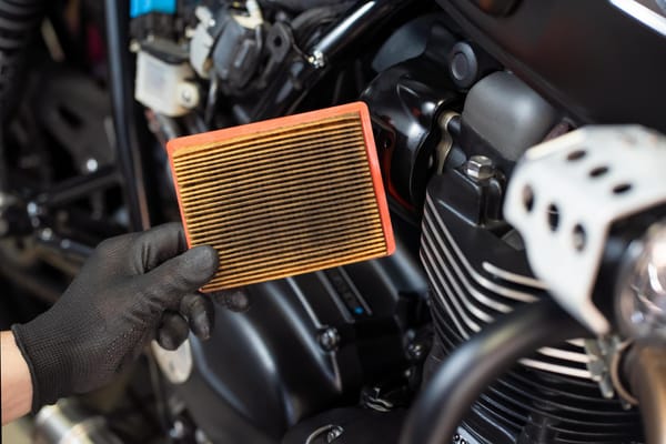 filtro de aire moto